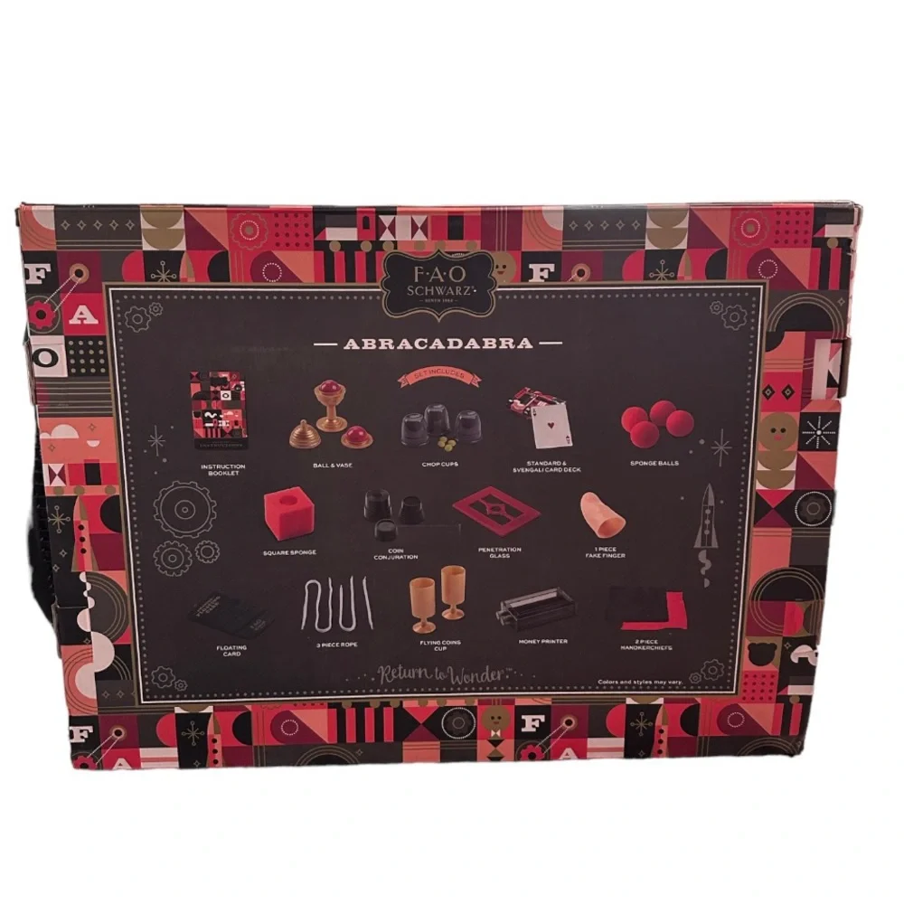 FAO Schwartz Ultimate Magic Set - 28 Piece Set - 300 Magic Tricks - Brand New